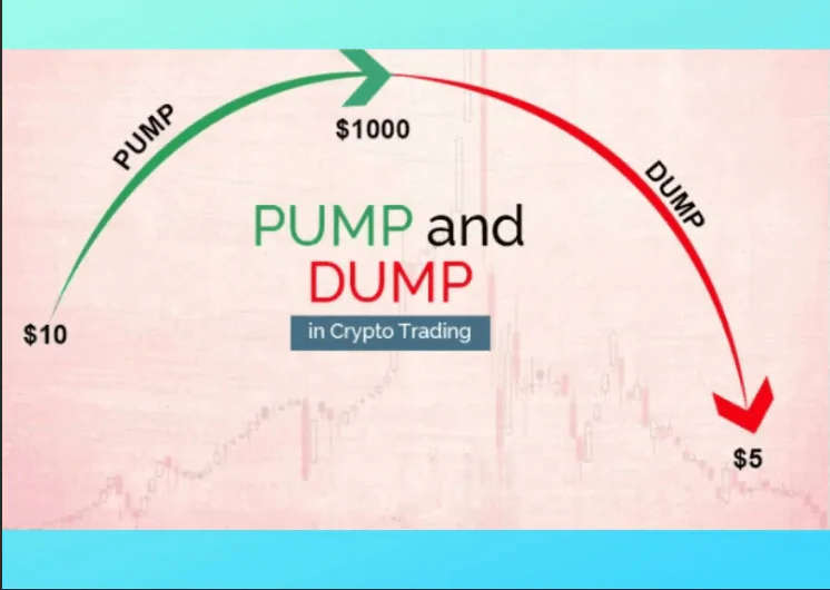 Pump and dump in crypto traiding
