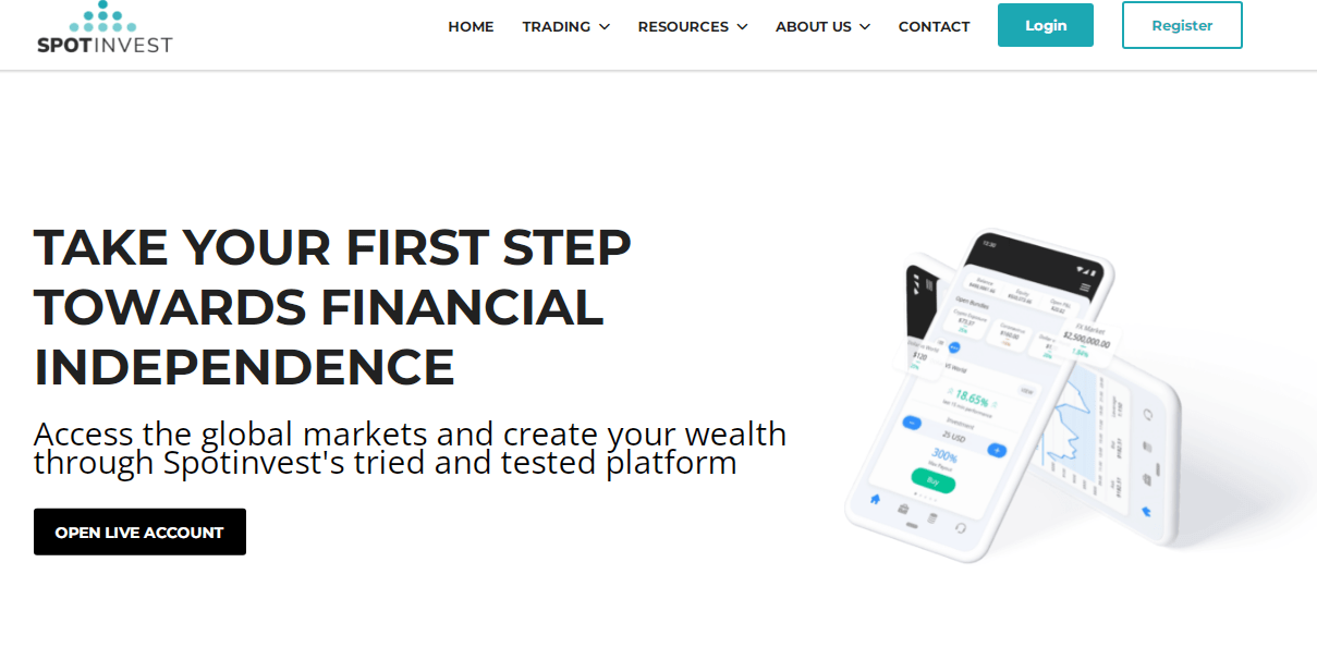Spotinvest - website