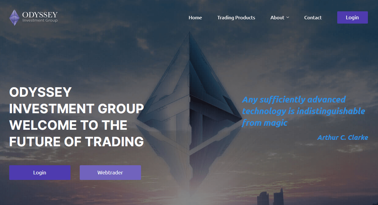 Odyssey Investment Group site 