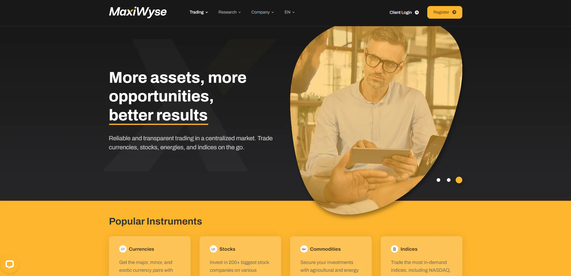 MaxiWyse - site