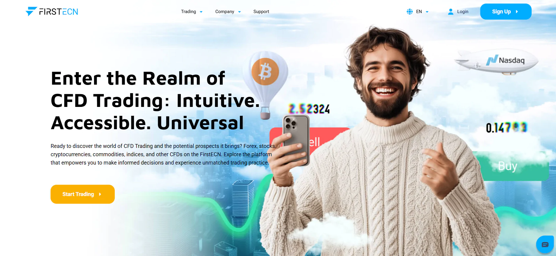 FirstECN - website